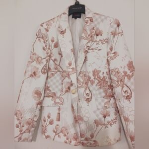 JM Studio by John Meyer Floral Blazer